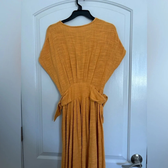 Free People Jacinta Midi Flowy Boho Dress NWT size XS - Picture 8 of 10